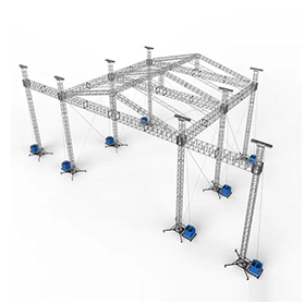 concert roof truss for speakers