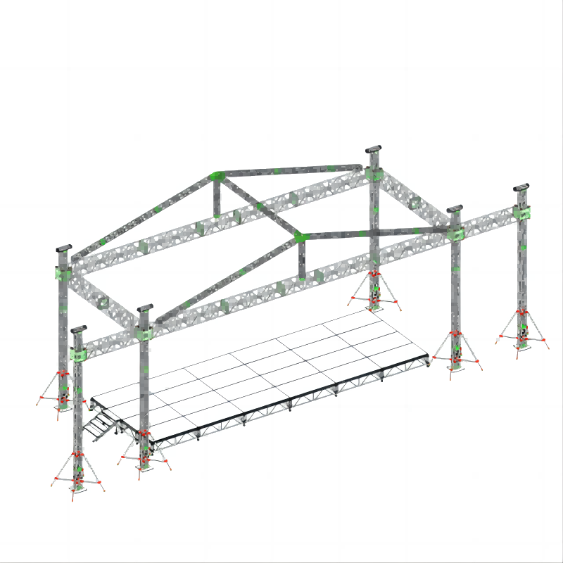 roof truss concert stage platform