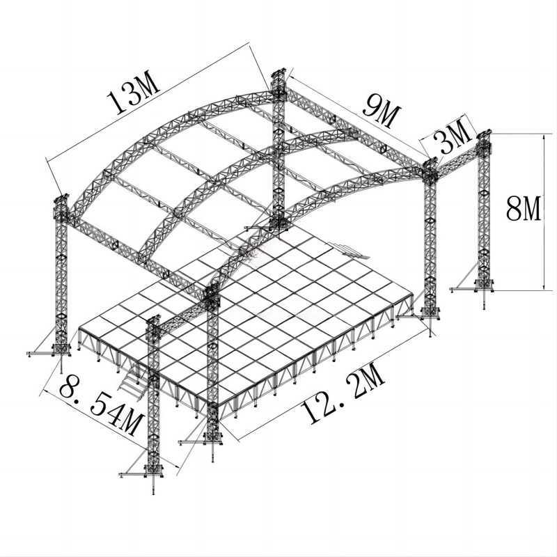 Concert Roof Truss System