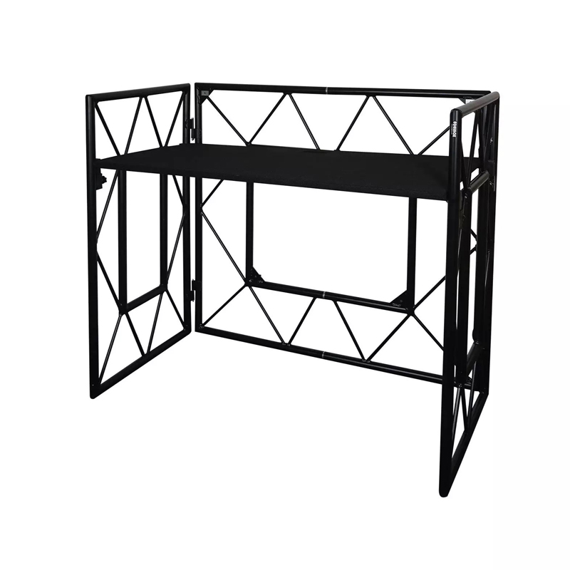 black dj stand