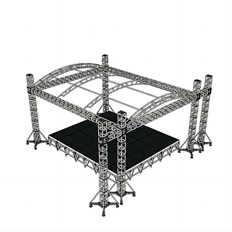 Curved Truss Concert Stage