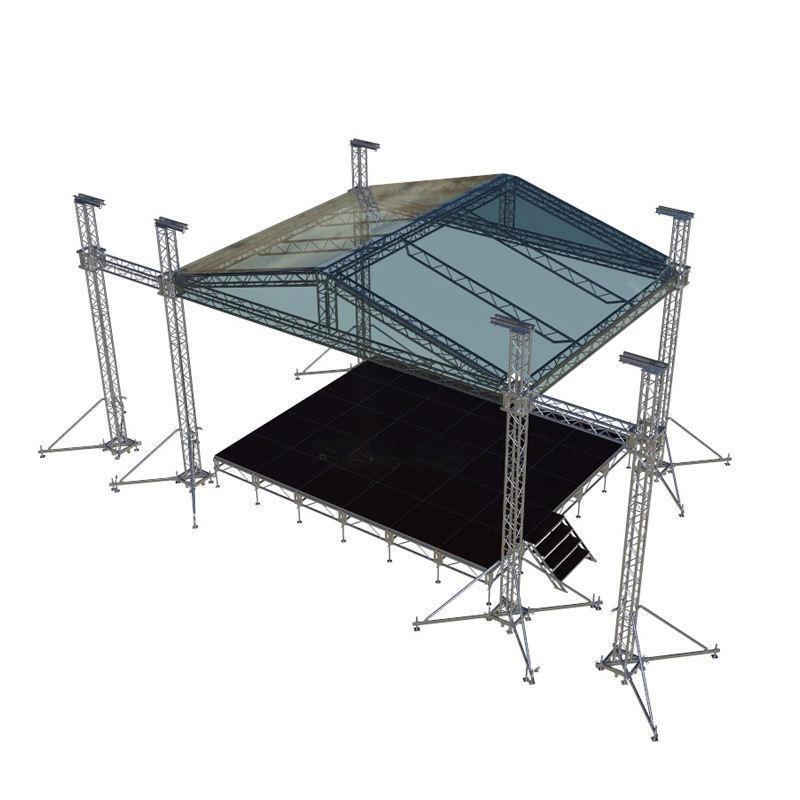 stage roof truss aluminum