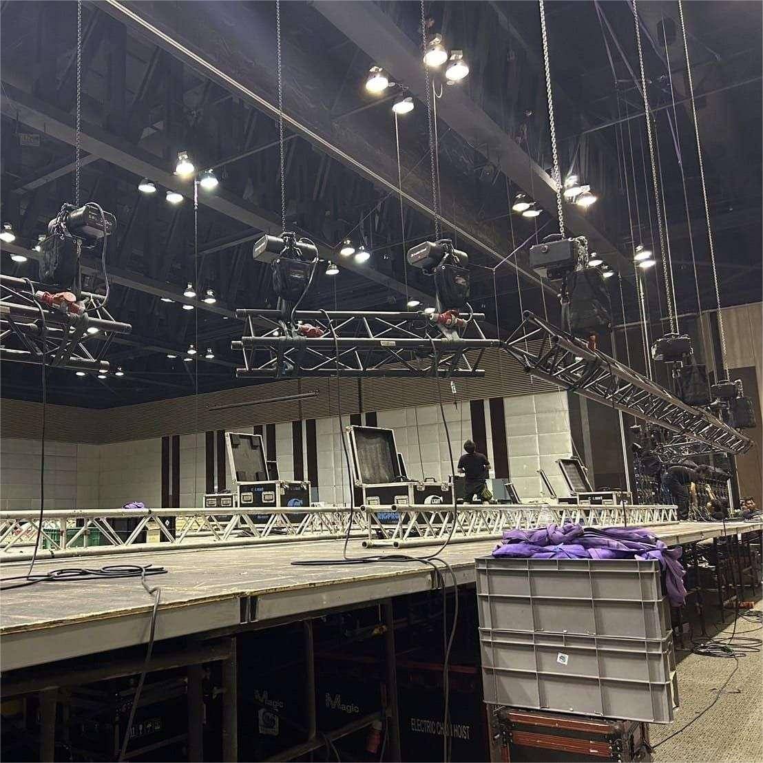 What Material Are Concert Stages Made Of?