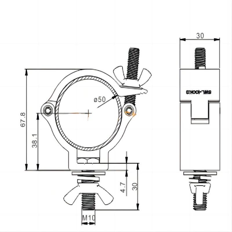 Lighting Hook Clamp