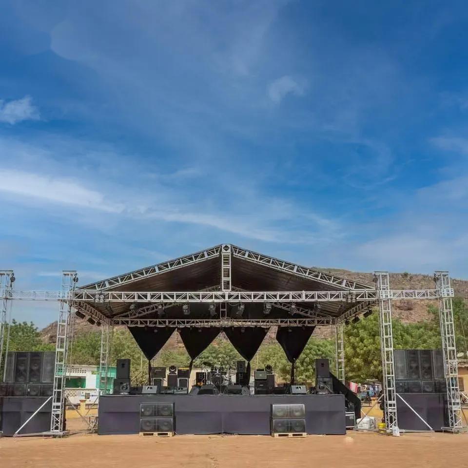 concert roof truss stage