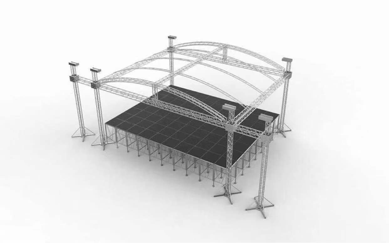 curve roof truss 