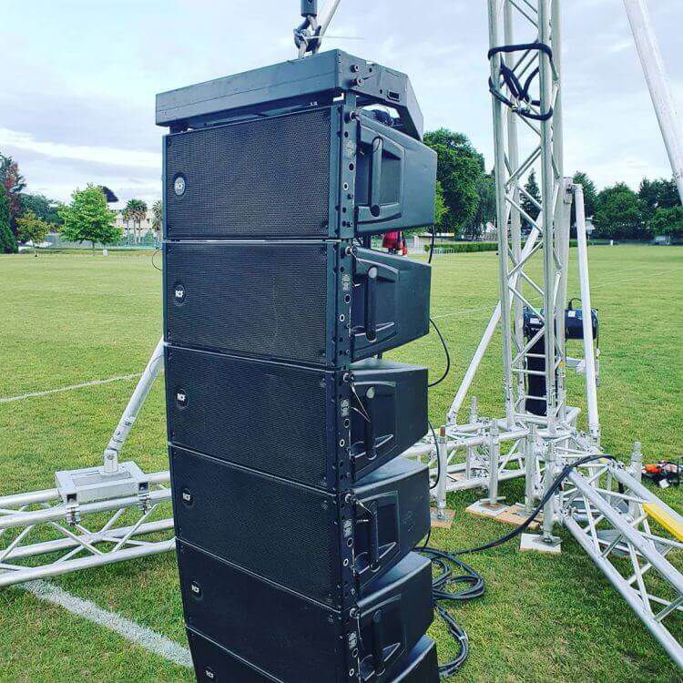 speaker tower truss