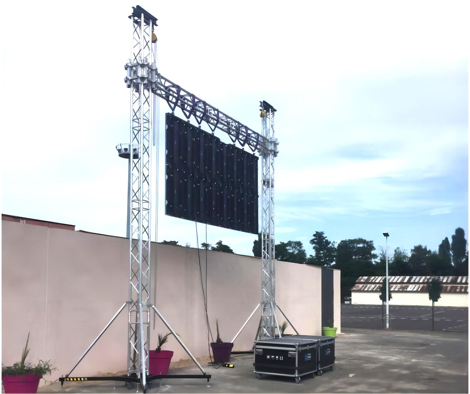 Exhibition Aluminum Stage Led Truss