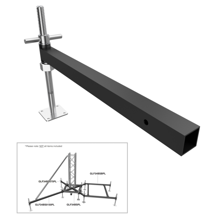 Ground Support F34 PL BS Steel Base Unit