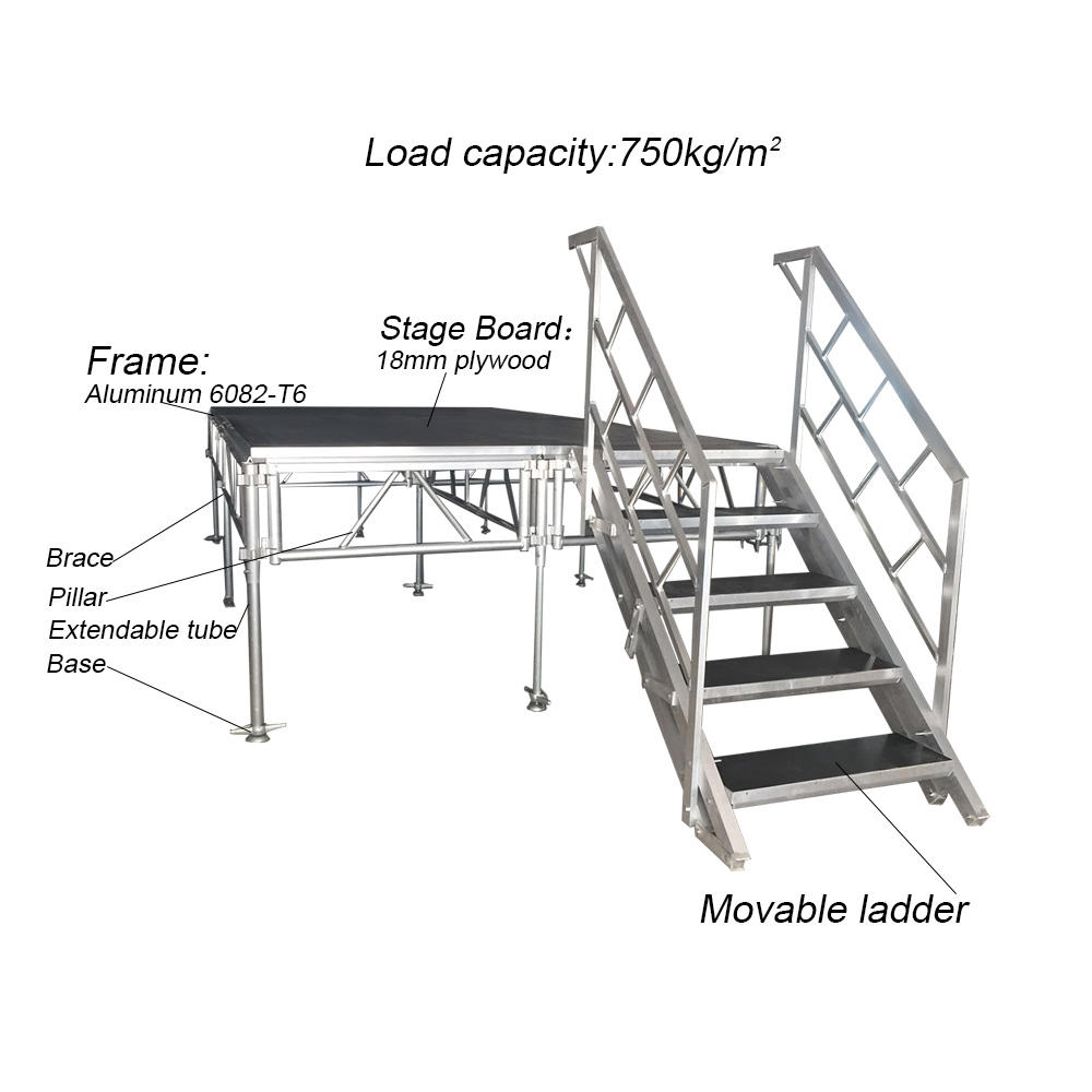 Event Stage aluminum