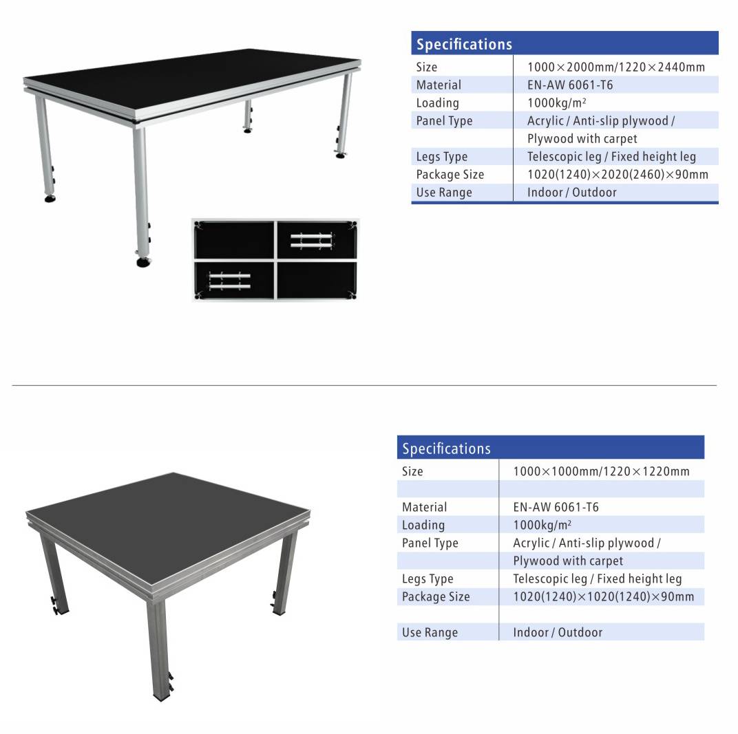 Easy Install Concert Stage