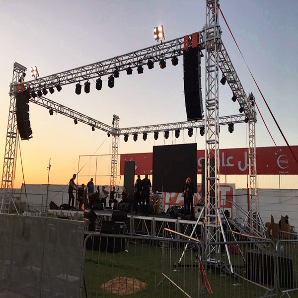 outdoor concert truss frame